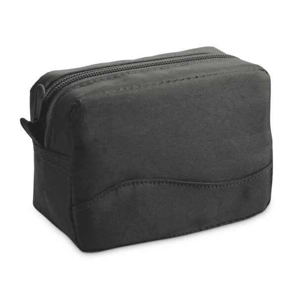 Necessaire Personalizada com personalização de logotipo de marca empresarial. Brinde personalizado especial.
