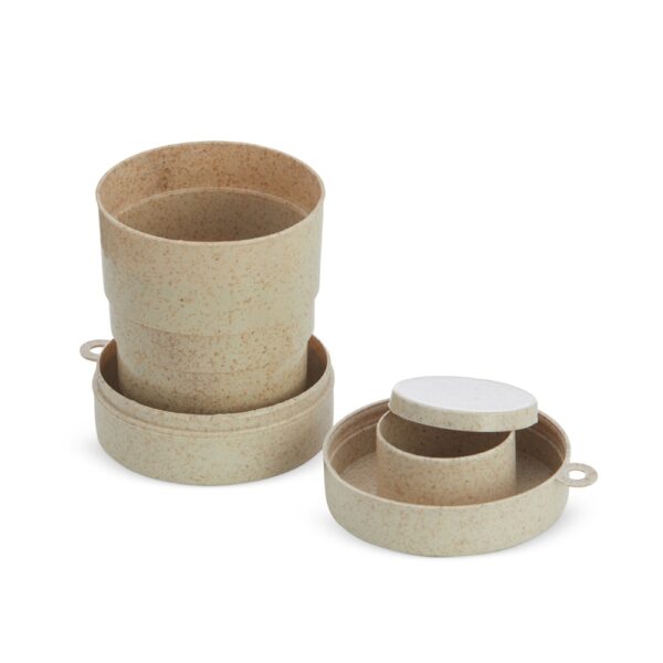 Copo Personalizado Retrátil Fibra de Arroz 200ml - HUBZB-14915 - Image 3