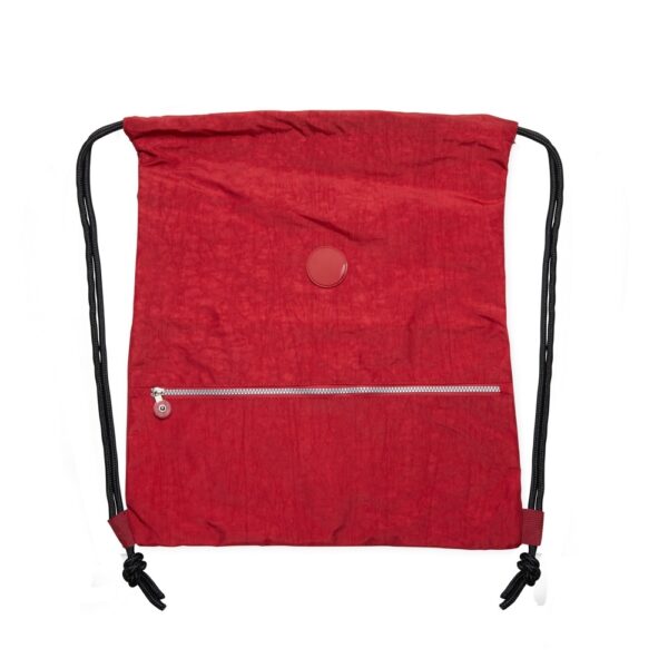 Mochila Saco Personalizada com logotipo de marca corporativa. Opção de brinde personalizado para empresas.