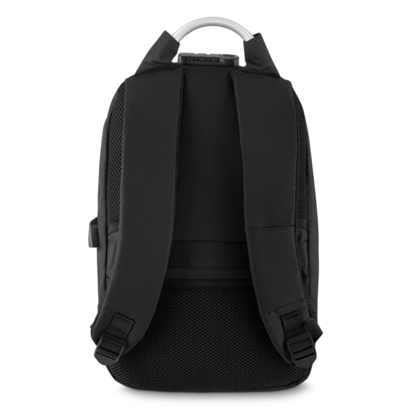 Mochila Personalizada com logotipo de marca empresarial. Opção de brinde personalizado para empresas.