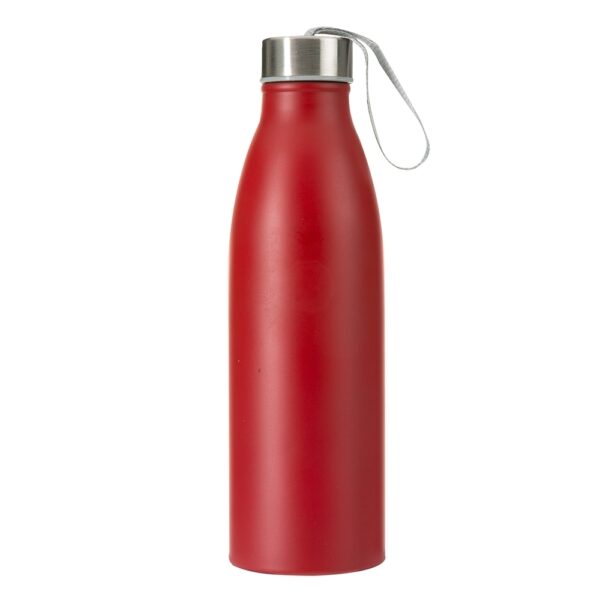 Garrafa Térmica Personalizada com gravação de logotipo de marca empresarial. Brinde personalizado refinado.