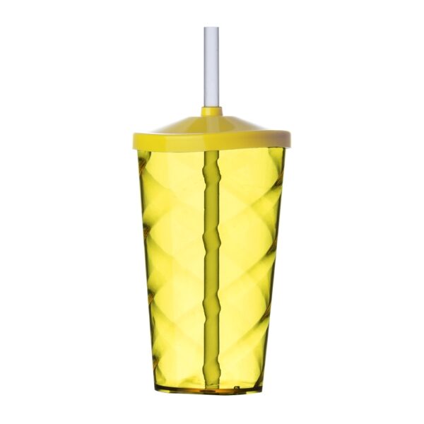 Copo Personalizado Acrílico - Espiral com Tampa 550ml - HUBZB-13380 - Image 3