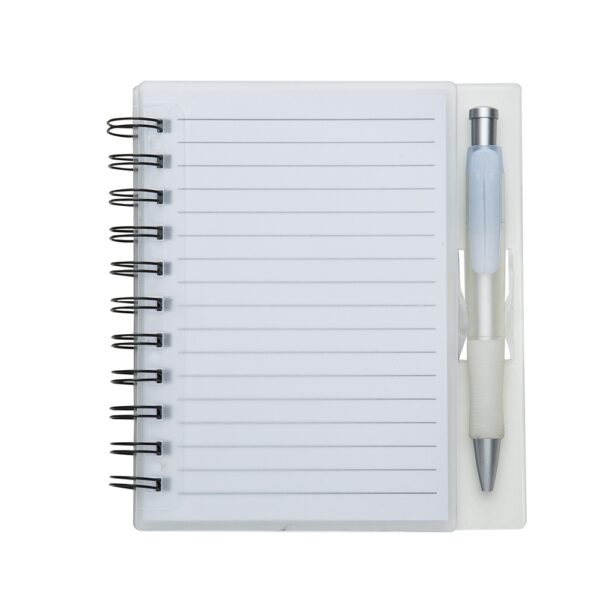 Caderno Personalizado com gravação de marca empresarial. Opção de brinde corporativo para empresas.