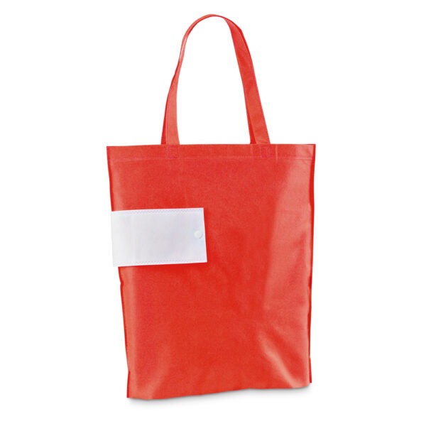 Sacola Personalizada com personalização de logotipo de marca empresarial. Excelente brinde para empresas.