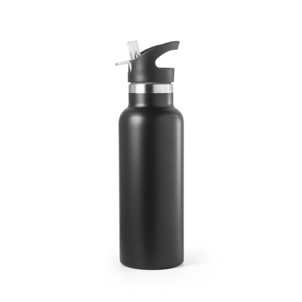 Garrafa Térmica Personalizada com gravação de logotipo de marca empresarial. Brinde personalizado exclusivo.