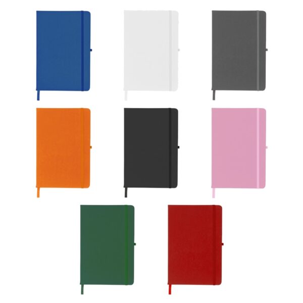 (21x14 cm) | Caderno Personalizado tipo Moleskine (ROSA) - COM PAUTA - HUBZB-14092N - Image 3