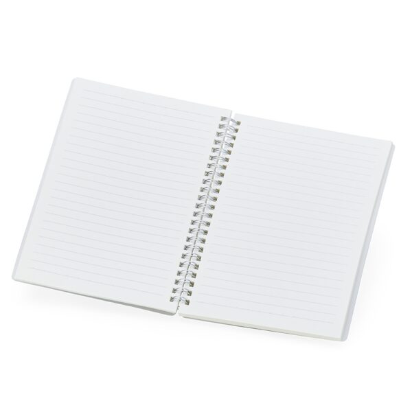 (21x15 cm) | Caderno Personalizado A5 Plastico - COM PAUTA - HUBZB-05058 - Image 4