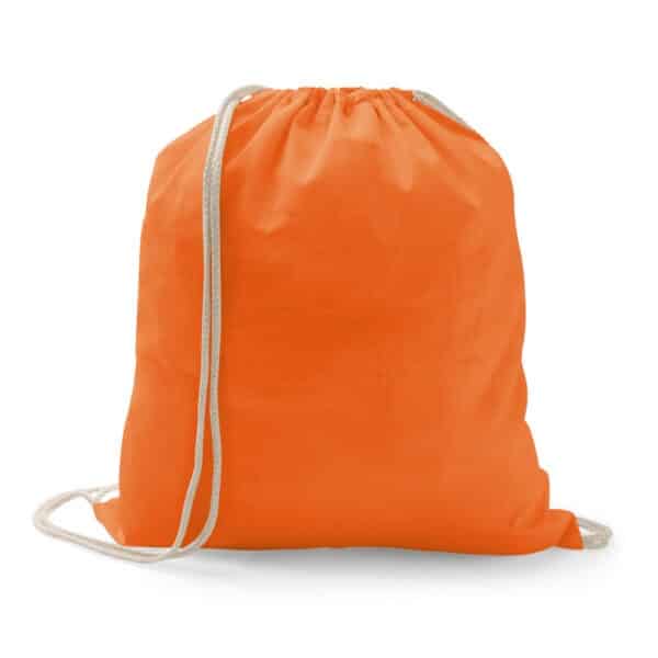 Mochila Saco Personalizada com gravação de marca empresarial. Opção de brindes para empresa.