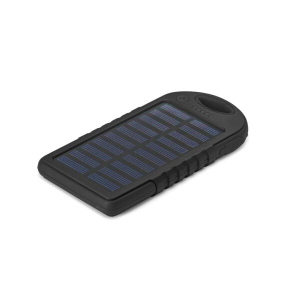 Carregador Portátil Personalizado - SOLAR 2.000mAh - HUBSP-97371 - A Huble oferece atendimento especializado para brindes corporativos e mochilas personalizadas para empresas e agências de eventos. Sua melhor opção em brindes corporativos está na Huble com entrega para todo Brasil.