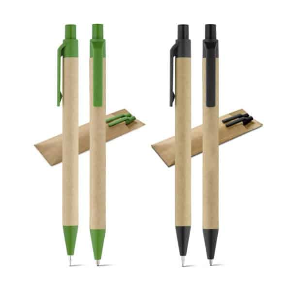 Kit Executivo Personalizado - Caneta e Lapiseira Ecológico - HUBSP-91846