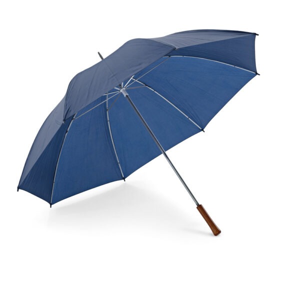 Guarda Chuva Personalizado com logotipo de marca empresarial. Perfeito brinde para empresas.