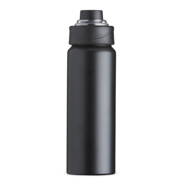 Garrafa Térmica Personalizada com personalização de logotipo de marca empresarial. Brinde personalizado elegante.