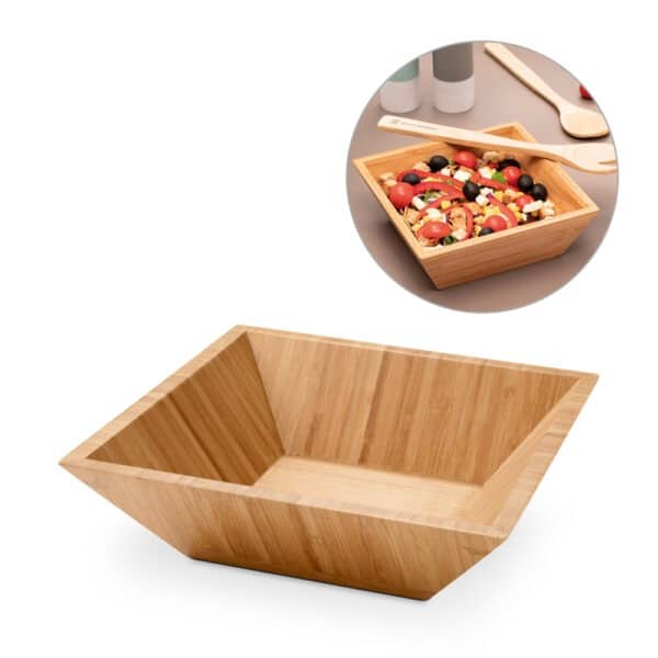 Saladeira Personalizada Bambu  PEPPER  - HUBSP-93968 - Image 2