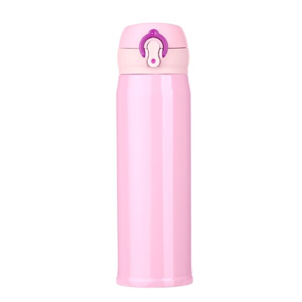 Garrafa Térmica Personalizada com personalização de logotipo de marca empresarial. Brinde personalizado elegante.
