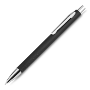 Caneta Personalizada com personalização de logotipo de marca corporativa. Brinde corporativo exclusivo.