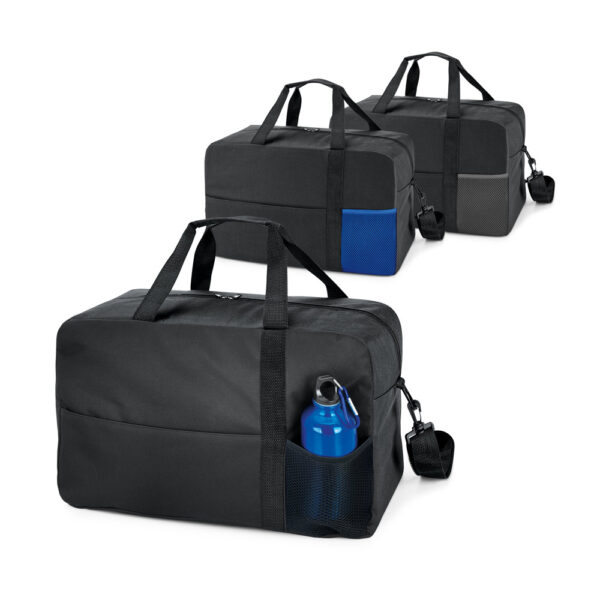 Bolsa Esportiva Personalizada em 600D - HUBSP-92515 - A Huble oferece atendimento especializado para brindes corporativos e mochilas personalizadas para empresas e agências de eventos. Sua melhor opção em brindes corporativos está na Huble com entrega para todo Brasil.