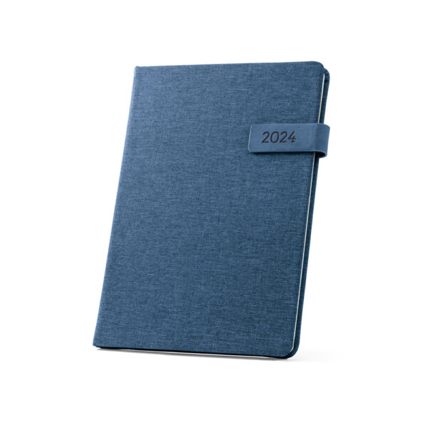 (21x14 cm) | Agenda Personalizada 2024 B5 em rPET - HUBSP-66202 - Image 4
