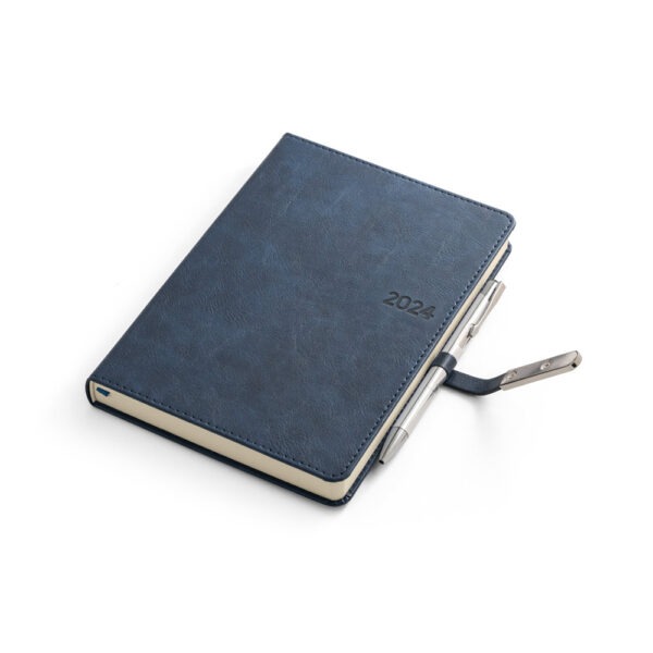 (21x14 cm) | Agenda Personalizada 2024 A5 em couro sintético - HUBSP-66122 - Image 6