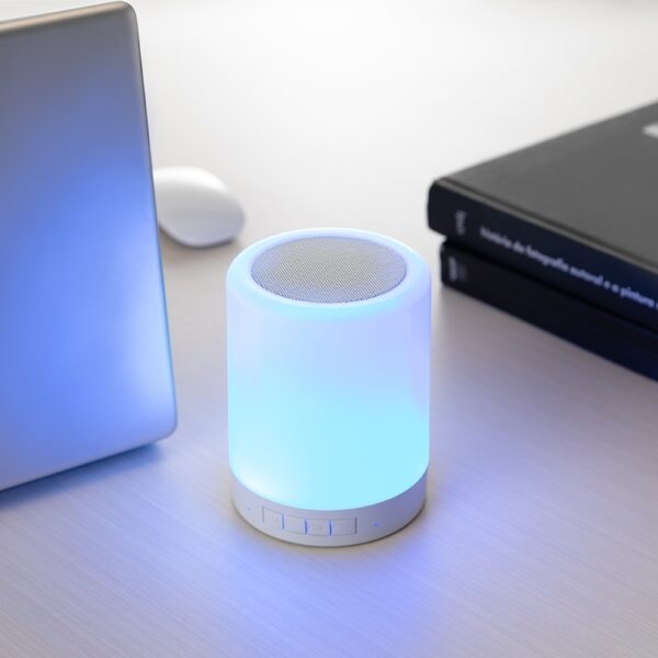 Caixa de Som Personalizada Multimídia com Luminária - HUBZB-04067 - Image 2