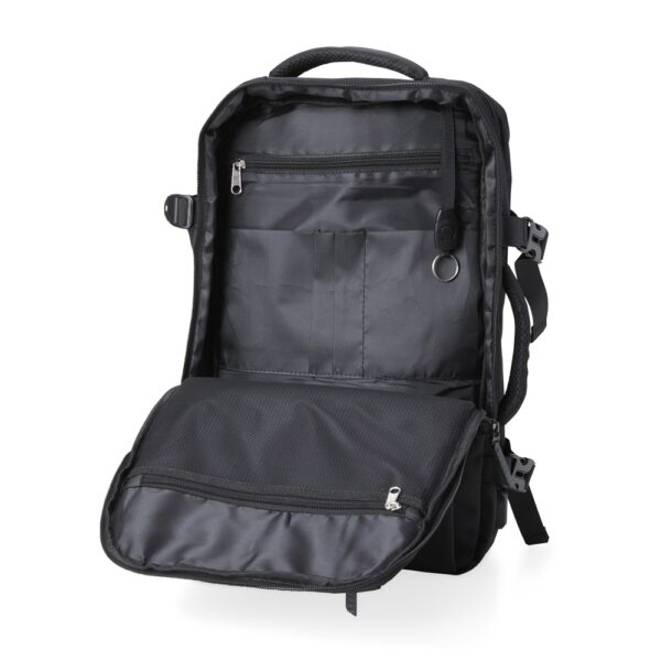 Mochila Personalizada com gravação de marca corporativa. Opção de brinde personalizado para empresas.