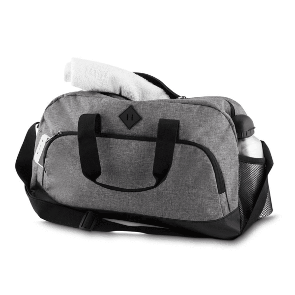 Bolsa de Viagem Personalizada com logotipo de marca empresarial. Perfeito brinde para empresas.