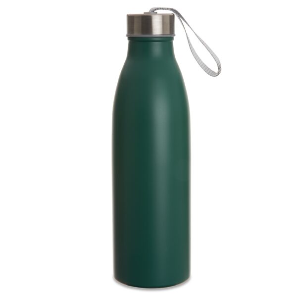 Garrafa Térmica Personalizada com gravação de logotipo de marca empresarial. Brinde personalizado refinado.