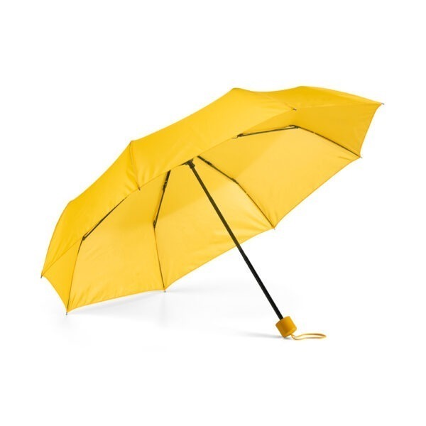 Guarda Chuva Personalizado com personalização de logotipo de marca corporativa. Brinde corporativo inovador.