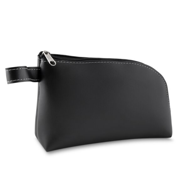 Necessaire Personalizada com personalização de logotipo de marca empresarial. Perfeito brinde para empresas.