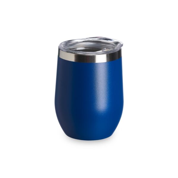 Copo térmico personalizado com gravação, elegante brinde para empresas.