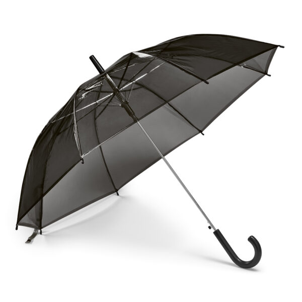 Guarda Chuva Personalizado com logotipo de marca empresarial. Perfeito brinde para empresas.