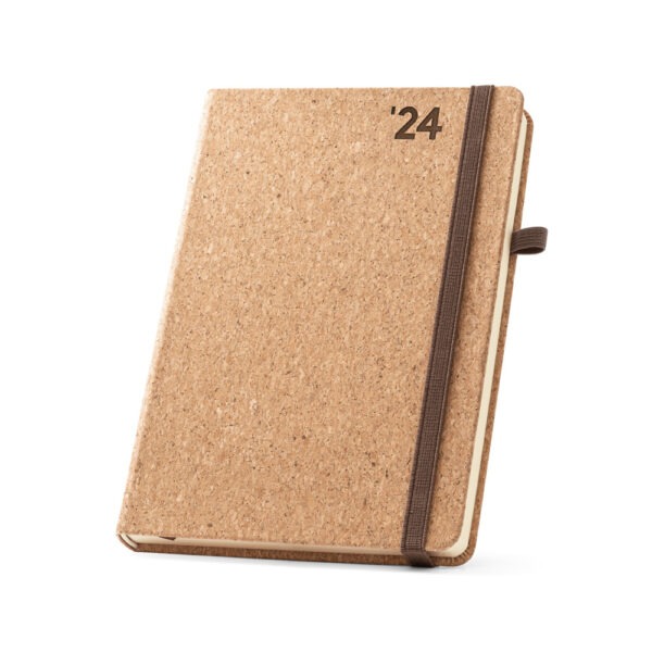 (21x14 cm) | Agenda Personalizada 2024 A5 em cortiça - HUBSP-66095 - Image 2