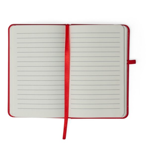 Caderno Personalizado com personalização de marca empresarial. Opção de brinde corporativo para empresas.