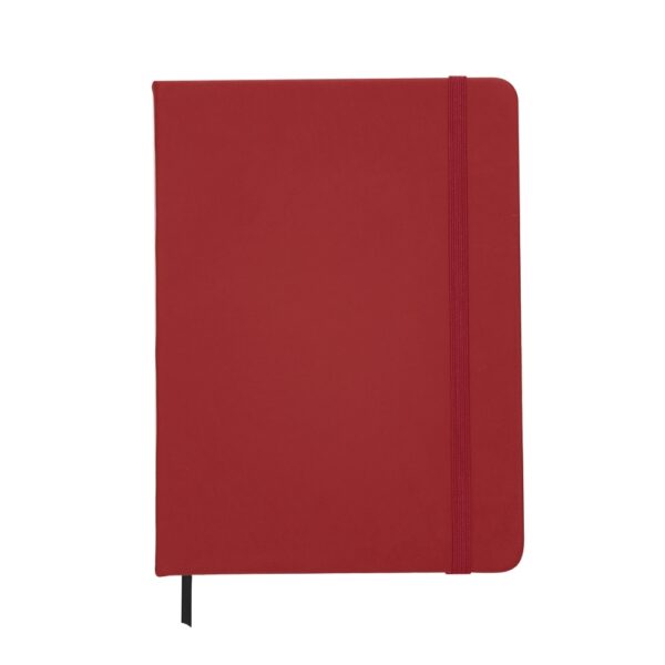 (18x13 cm) | Caderno Personalizado tipo Moleskine - Emborrachado c/ Pauta - HUBZB-12514 - Image 10