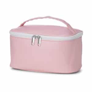 Necessaire Personalizada com personalização de logotipo de marca corporativa. Brinde personalizado criativo.