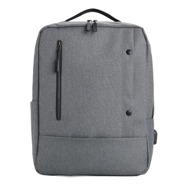 Mochila Personalizada com personalização de marca corporativa. Opção de brinde corporativo para empresas.