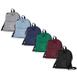 Mochila Saco Personalizada com personalização de marca corporativa. Opção de brinde corporativo para empresas.