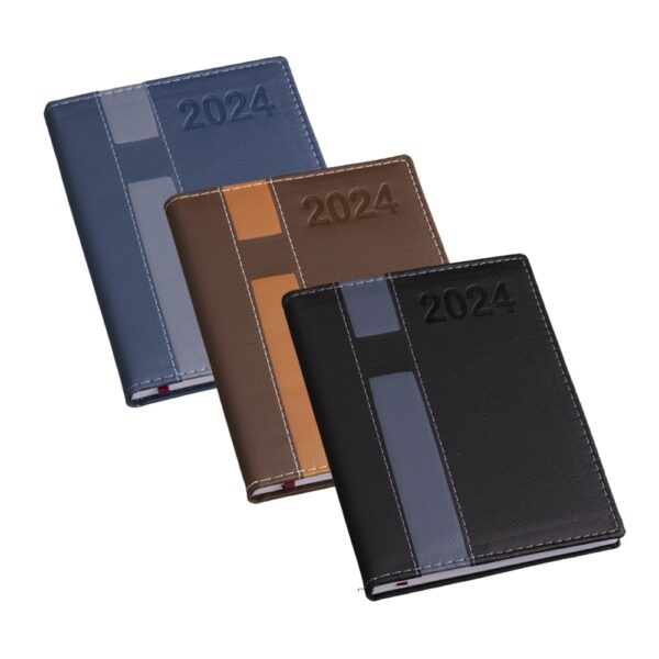 (20x15 cm) | Agenda Personalizada Diária 2024 - HUBZB-12475