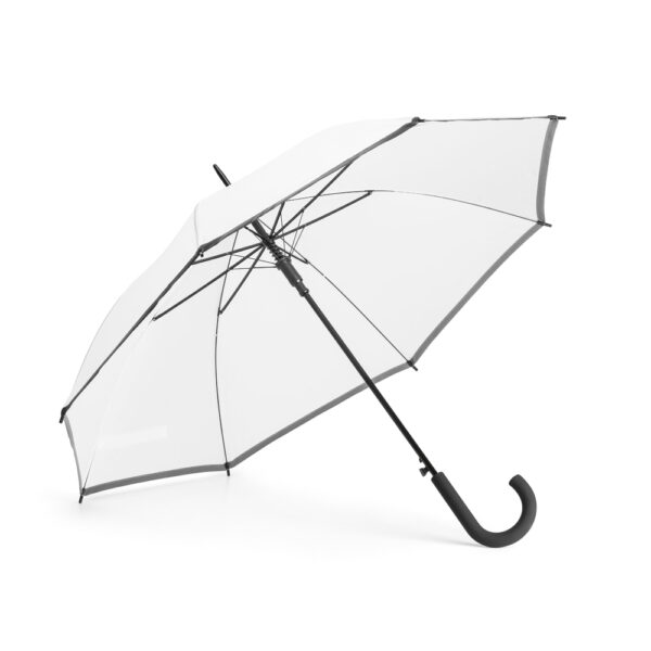 Guarda Chuva Personalizado com logotipo de marca corporativa. Brinde personalizado criativo.