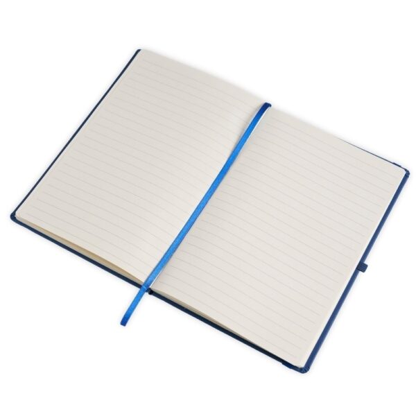 (21x14 cm) | Caderno Personalizado em Couro Sintético | COM PAUTA - HUBZB-14728P - Image 4