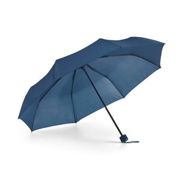 Guarda Chuva Personalizado com personalização de logotipo de marca corporativa. Brinde personalizado exclusivo.