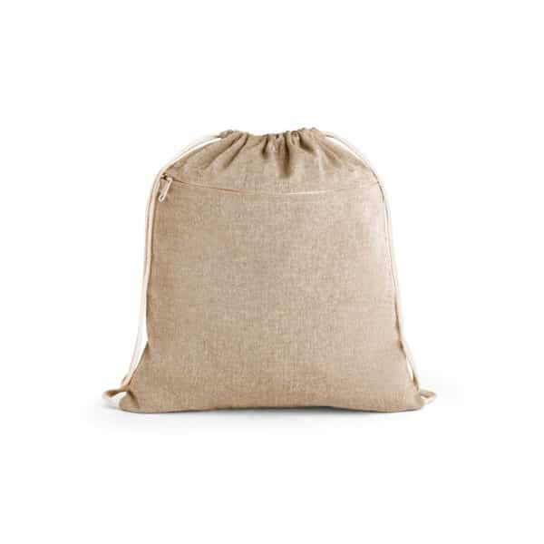 Mochila Saco Personalizada com gravação de marca empresarial. Opção de brinde personalizado para empresas.
