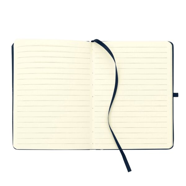 Caderno Personalizado com logotipo de marca empresarial. Opção de brinde personalizado para empresas.