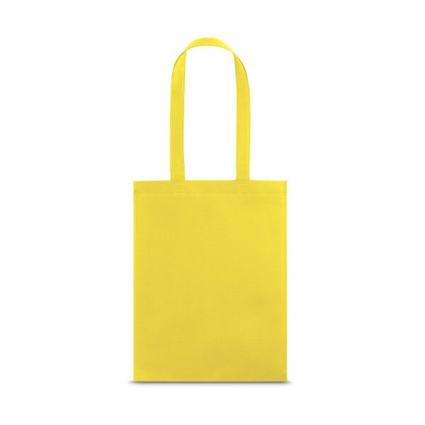 Sacola Personalizada com gravação de logotipo de marca empresarial. Brinde personalizado refinado.