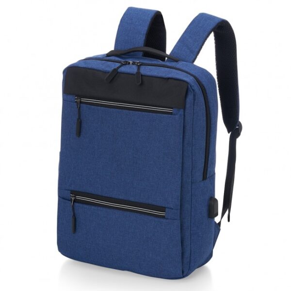 Mochila Personalizada com logotipo de marca corporativa. Tipo de brindes para empresa.