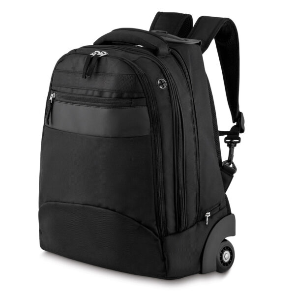 Mochila de Rodinha Personalizada SPACE - HUBAS-204 - A Huble oferece atendimento especializado para brindes corporativos e mochilas personalizadas para empresas e agências de eventos. Sua melhor opção em brindes corporativos está na Huble com entrega para todo Brasil.