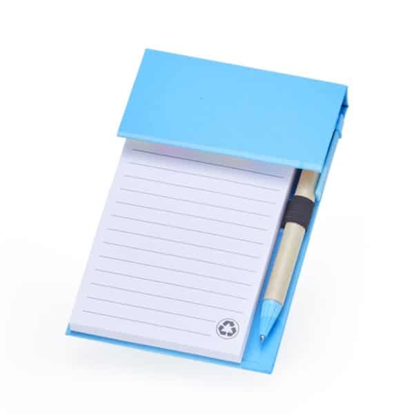 Bloco de Notas Personalizado c/ Autoadesivos e Caneta - HUBZB-05049 - Image 4