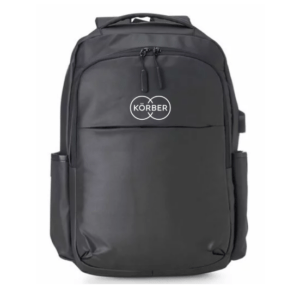 Mochila Personalizada com logotipo de marca empresarial. Opção de brindes para empresa.