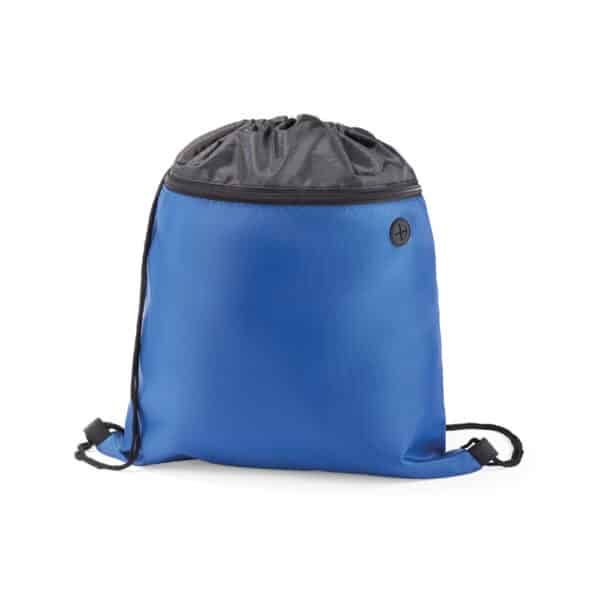 Mochila Saco Personalizada com logotipo de marca corporativa. Opção de brindes para empresa.