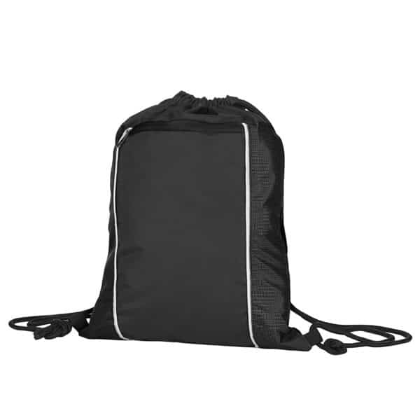 Mochila Saco Personalizada com personalização de marca corporativa. Opção de brindes para empresa.