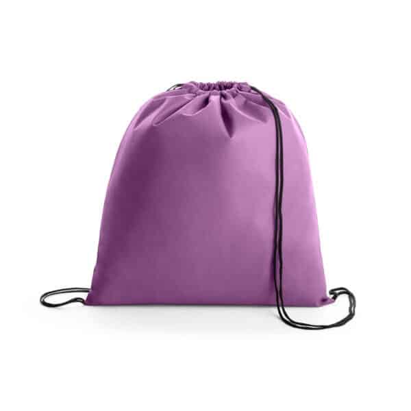 Mochila Saco Personalizada com logotipo de marca empresarial. Opção de brinde corporativo para empresas.